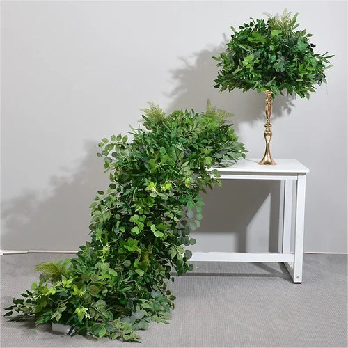 boule de plantes artificielles pour décoration de mariage et d'extérieur - vue 2 sur 8