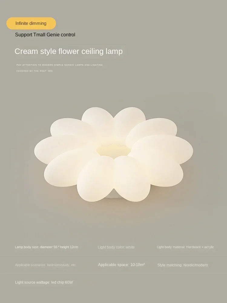 lustre créatif à pétales pour un éclairage chaleureux et apaisant - vue 13 sur 24