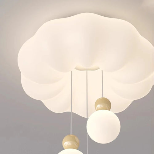 lustre moderne nuage pour chambre enfant romantique et chaleureux - vue 7 sur 15