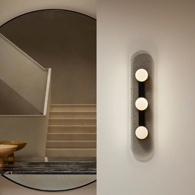 applique murale led en cuivre haut de gamme simple art