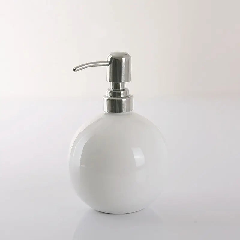 bouteille de gel douche et savon pour les mains accessoires de salle de bain - vue 5 sur 31