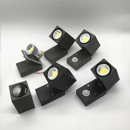 applique murale led extérieure étanche pliante pour cour jardin - vue 3 sur 15