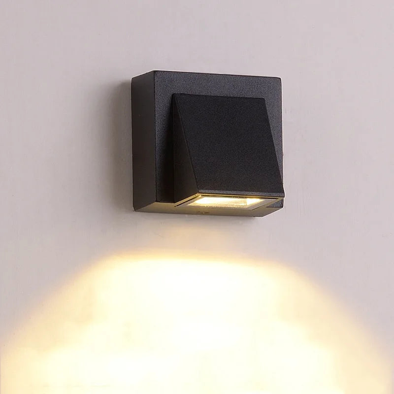applique murale led moderne étanche pour intérieur extérieur - vue 4 sur 8