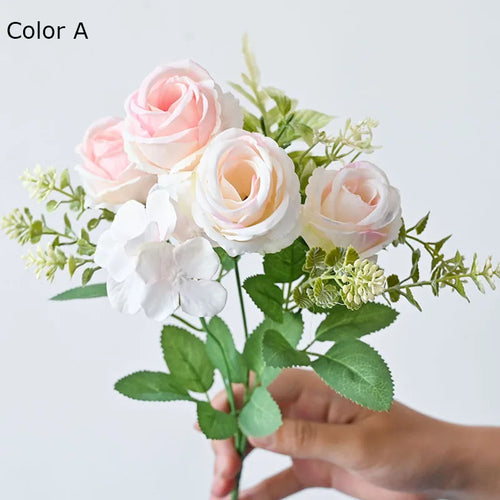 bouquet de pivoines artificielles rétro pour décoration de mariage - vue 9 sur 10