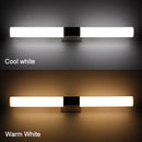 applique moderne en aluminium tube led étanche acrylique décoration murale