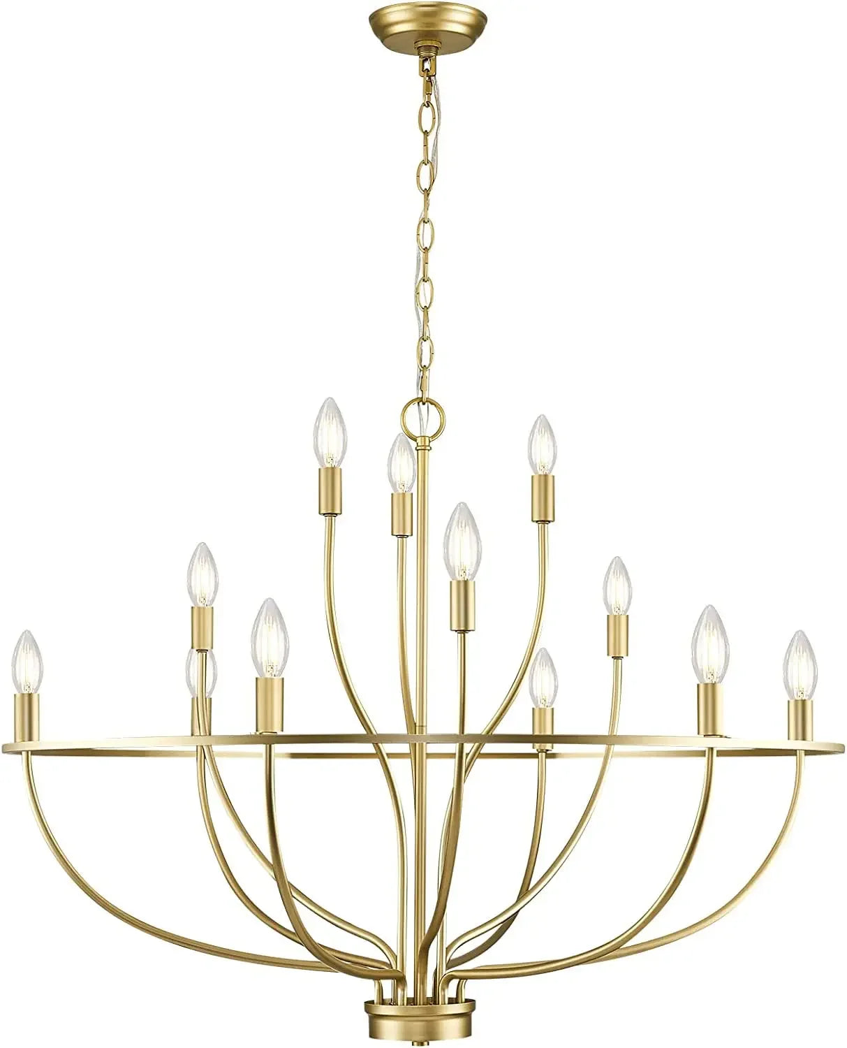 lustre rétro à led en fer pour décoration intérieure moderne - vue 8 sur 12
