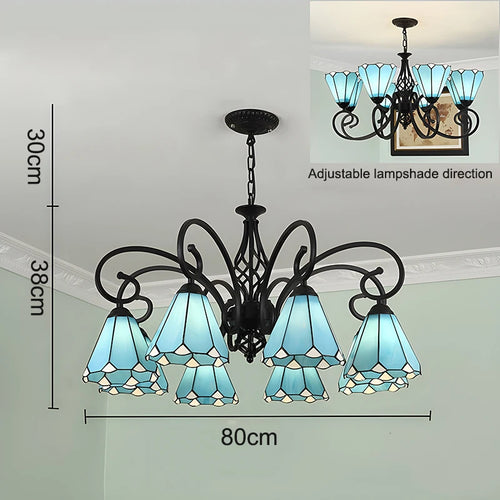 lustre suspendu créatif luxe pour bar club salon et hall - vue 9 sur 12