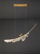Lustre moderne en cuivre italien