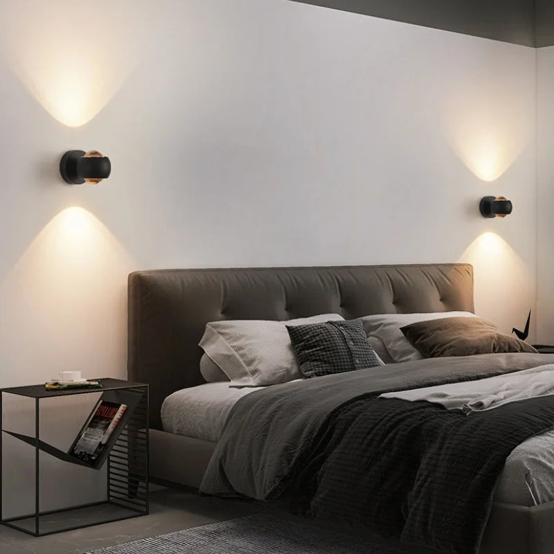 applique murale nordique design lampe décorative moderne élégante lumineuse - vue 6 sur 8
