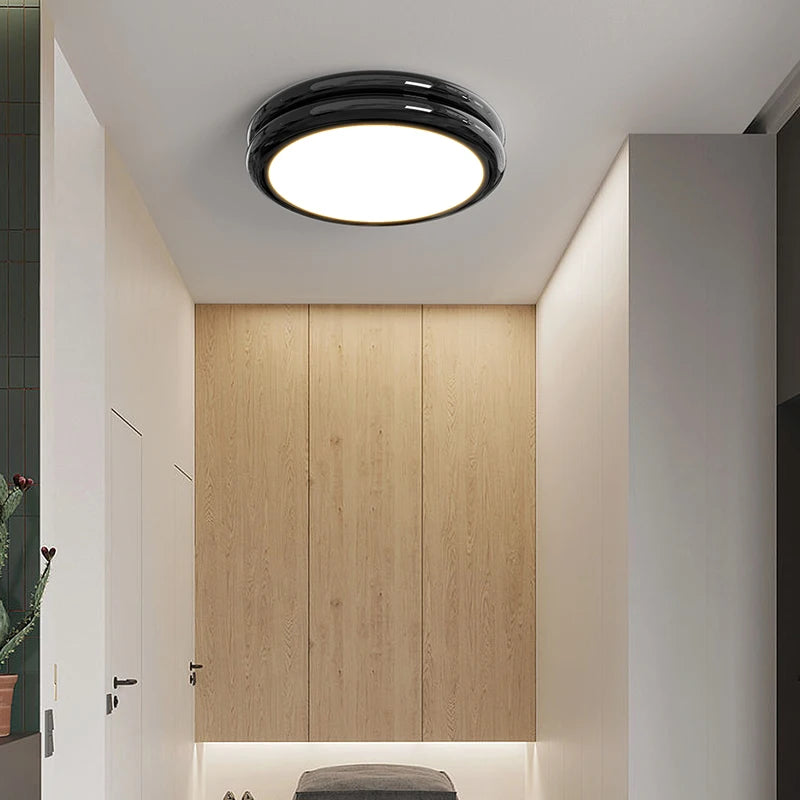 Plafond moderne à LEDs lumière plafond lustre lampe couloir allée couloir pour salon chambre salle à manger cuisine - vue 5 sur 12