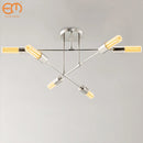 lustre moderne spoutnik semi encastré galvanoplastie style nordique