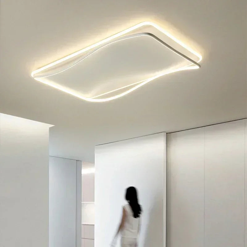 lustre moderne à leds pour décoration intérieure élégante - vue 5 sur 15