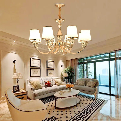 lustre en cristal de luxe pour décoration élégante - vue 3 sur 14