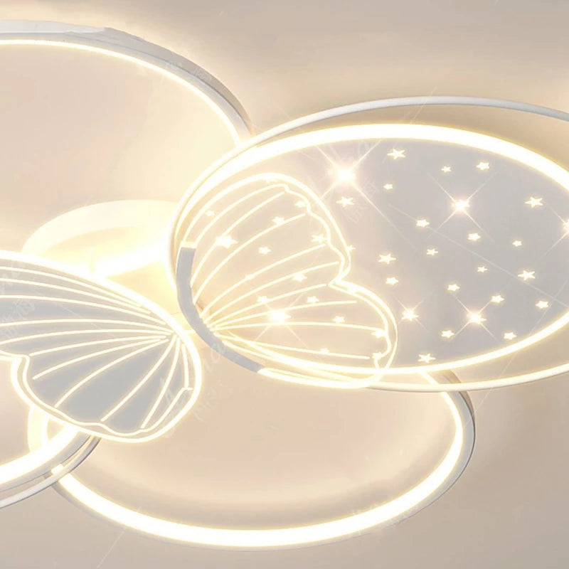 plafonnier led intelligent design moderne pour intérieur 2023 - vue 7 sur 7