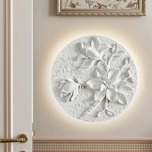 applique murale circulaire rétro en verre pour intérieur élégant - vue 3 sur 12