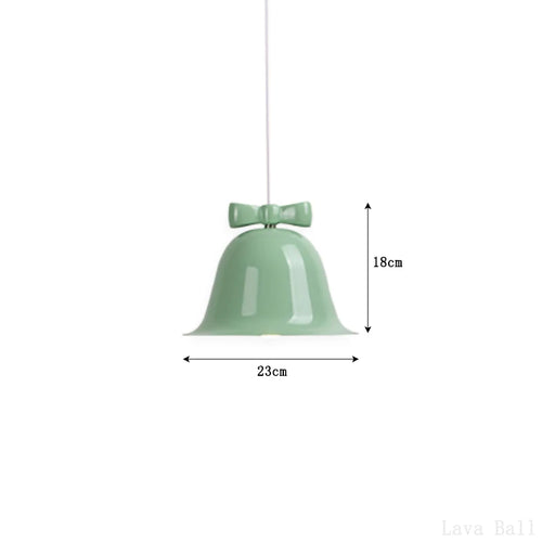 suspension modernes en forme de cloche avec nœud décoratif - vue 13 sur 20