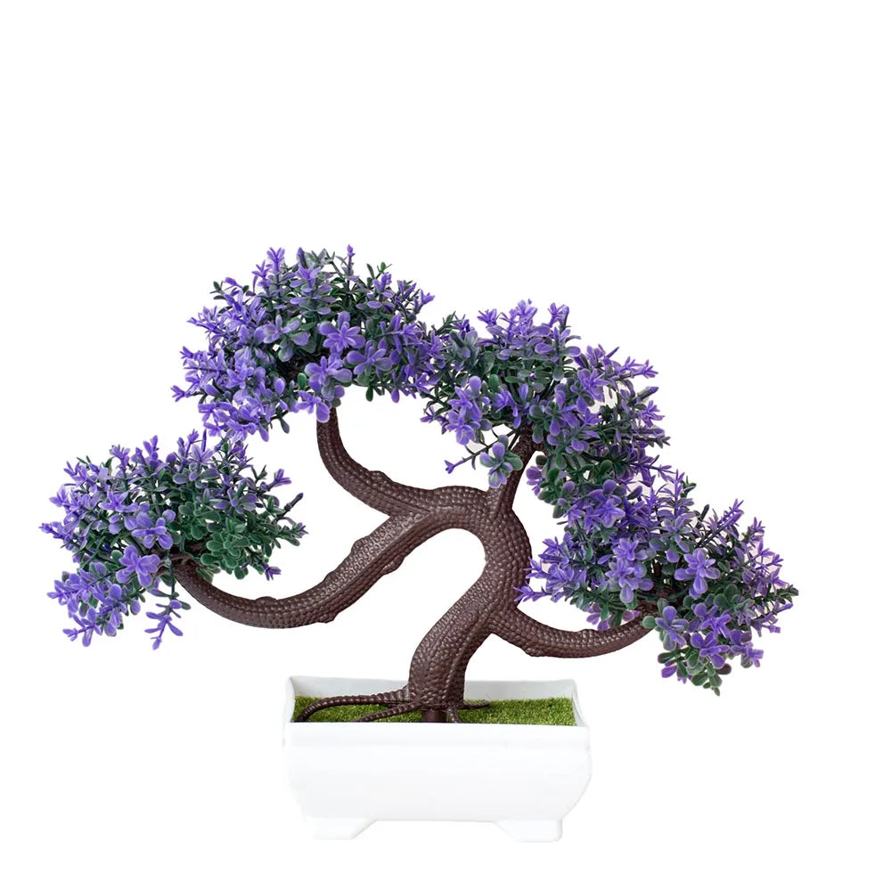 plantes artificielles décoratives bonsaï en pot pour jardin zen - vue 20 sur 25