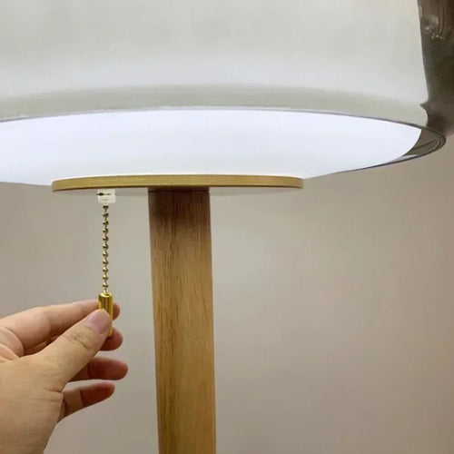 lampe de chevet design moderne en verre haut de gamme 2024 - vue 6 sur 7
