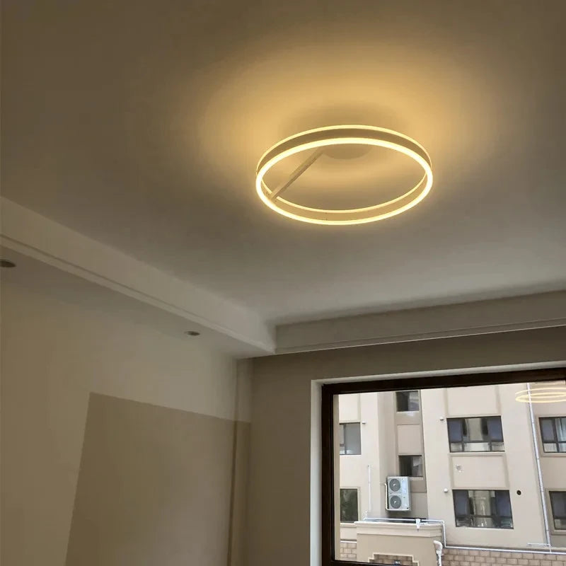 lustre minimaliste rond pour éclairage intérieur de luxe - vue 4 sur 10