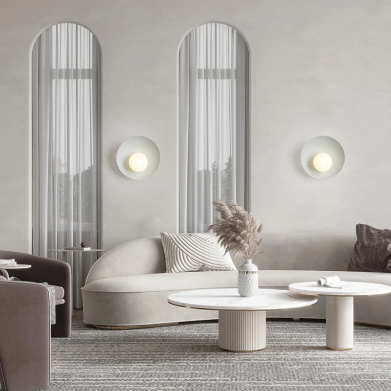 Applique murale en métal minimaliste LED - vue 5 sur 8