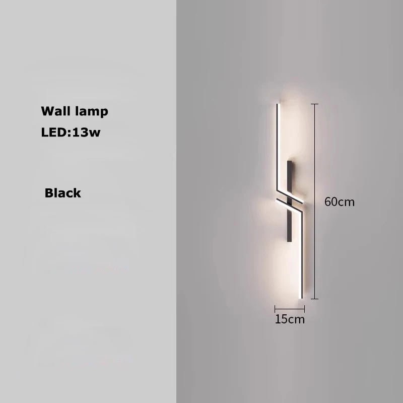 lustre géométrique à led design moderne éclairage intérieur tendance - vue 11 sur 11