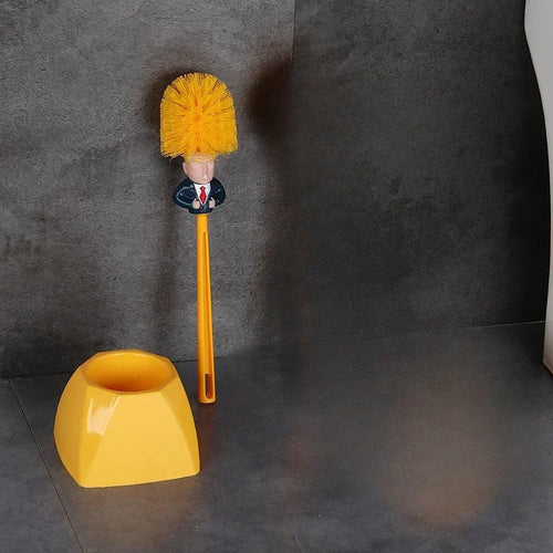 fournitures de toilette trump brosse de nettoyage amusante et pratique - vue 11 sur 10