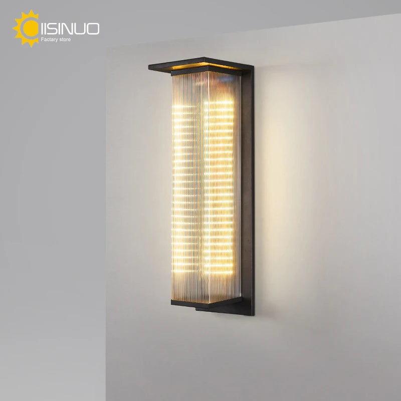 applique murale solaire étanche pour éclairage extérieur nocturne - vue 3 sur 7
