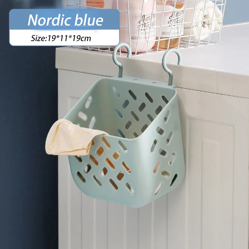 panier de rangement pliable à suspendre pour linge sale - vue 15 sur 19