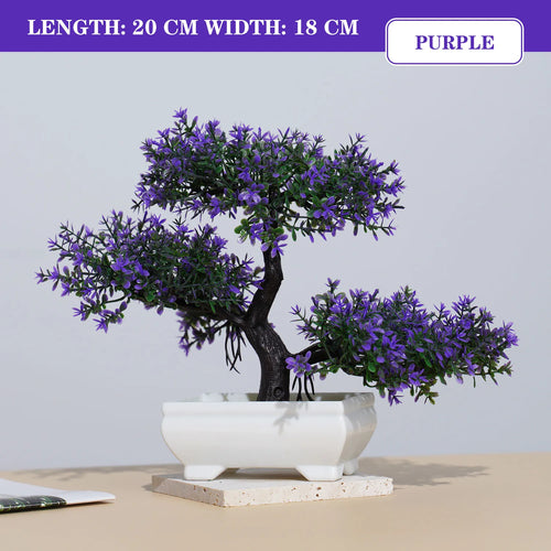 plantes artificielles bonsaï petit arbre décoration intérieure et extérieure - vue 10 sur 32