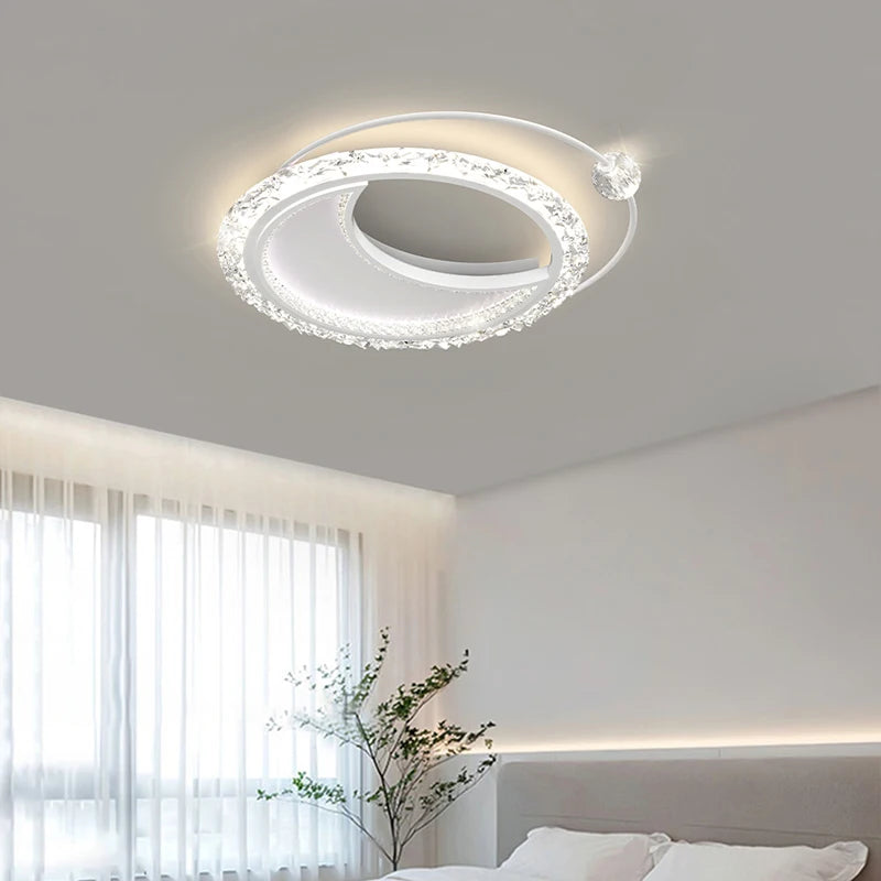 Plafond moderne à LEDs lampe lustre de luxe pour salon salle à manger chambre cuisine réglable décor à la maison luminaire