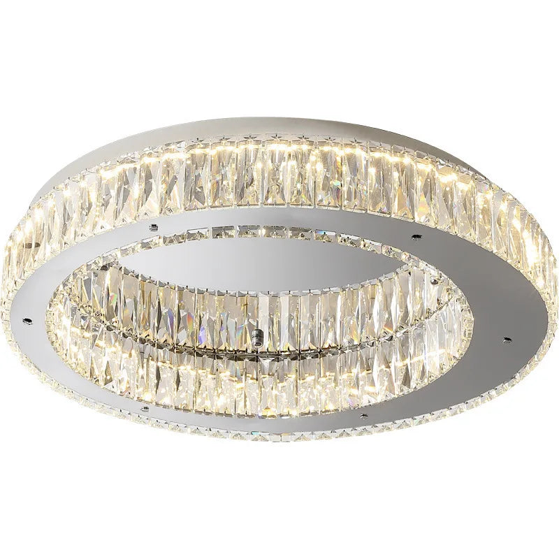 2024 Originality Personality Luxury Crystal Chandelier Lighting For Living Room Bedroom Study Crystal Ceiling Lamp - vue 7 sur 12