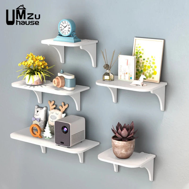 étagère flottante pour routeur et accessoires de rangement mural
