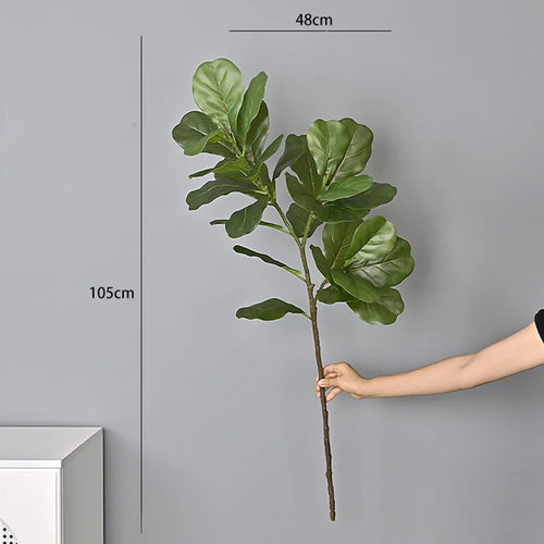 branche de ficus artificiel pour décoration intérieure et extérieure - vue 7 sur 10