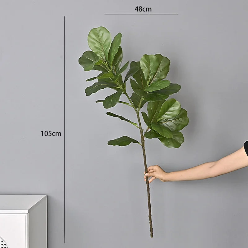 branche de ficus artificiel pour décoration intérieure et extérieure - vue 7 sur 10