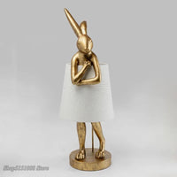 lampe à poser créative en résine design rétro nordique décor intérieur