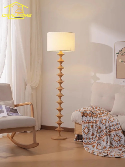lampadaire médiéval rétro en forme de gourde décoratif avec lumière led - vue 2 sur 9
