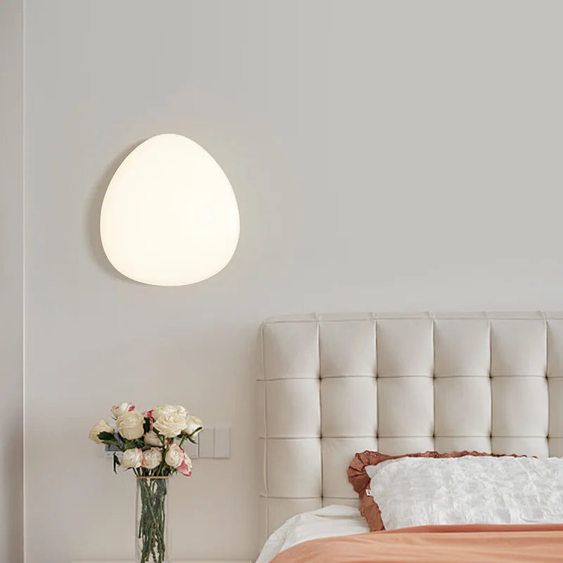 applique murale moderne en forme de nuage blanc pour intérieur - vue 3 sur 12