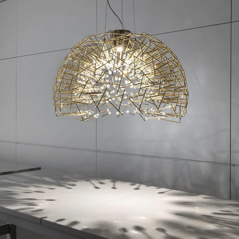 lustre sphérique post-moderne petite plaquette pour magasin