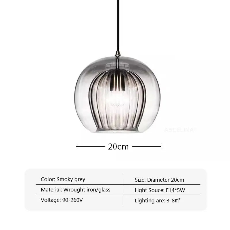 lustre moderne en verre pour un intérieur créatif - vue 16 sur 15