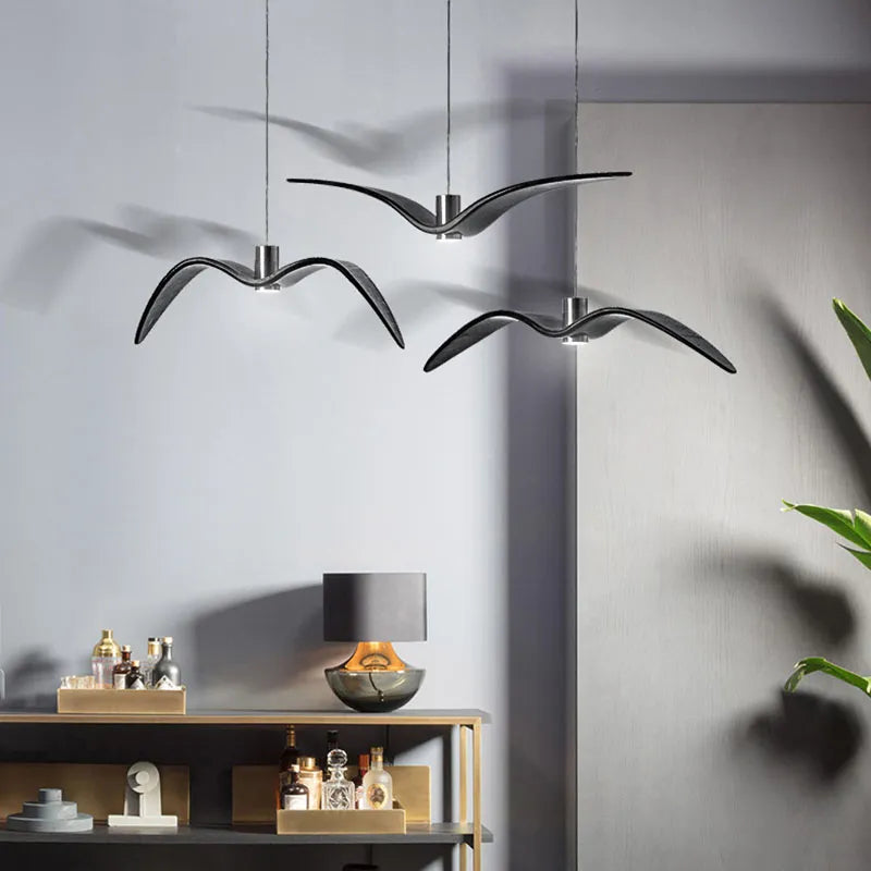 suspension Moderne créatif oiseau mouettes