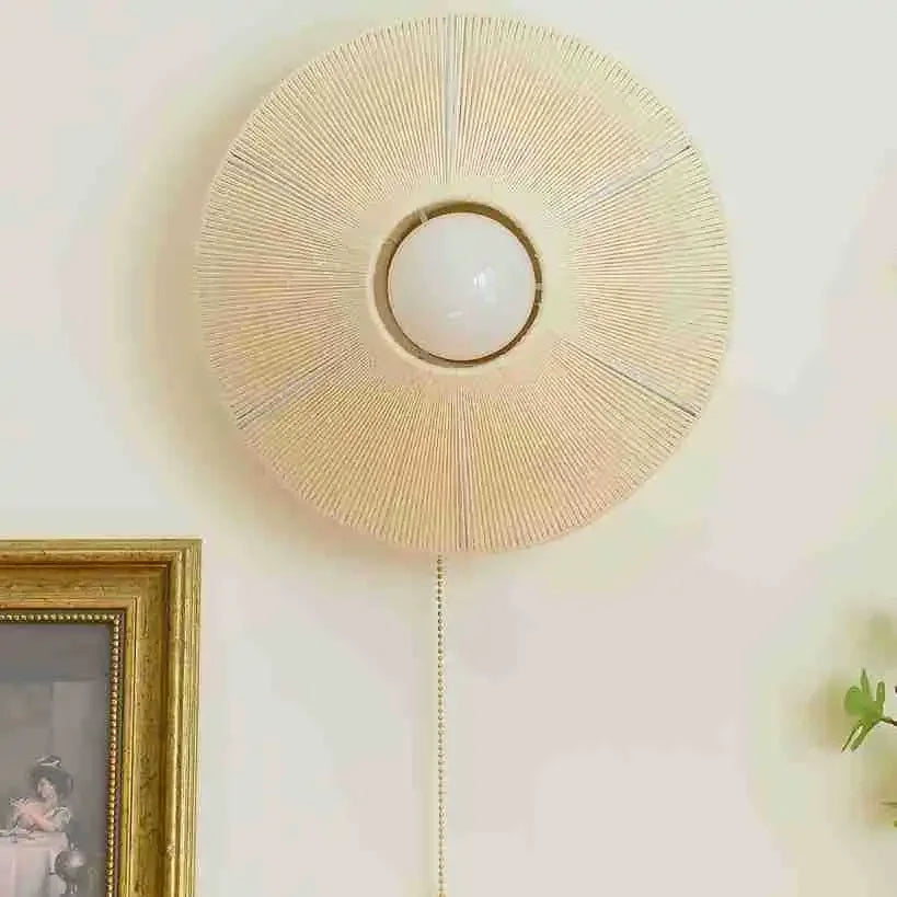 applique murale à led en corde pour décoration intérieure élégante - vue 2 sur 6