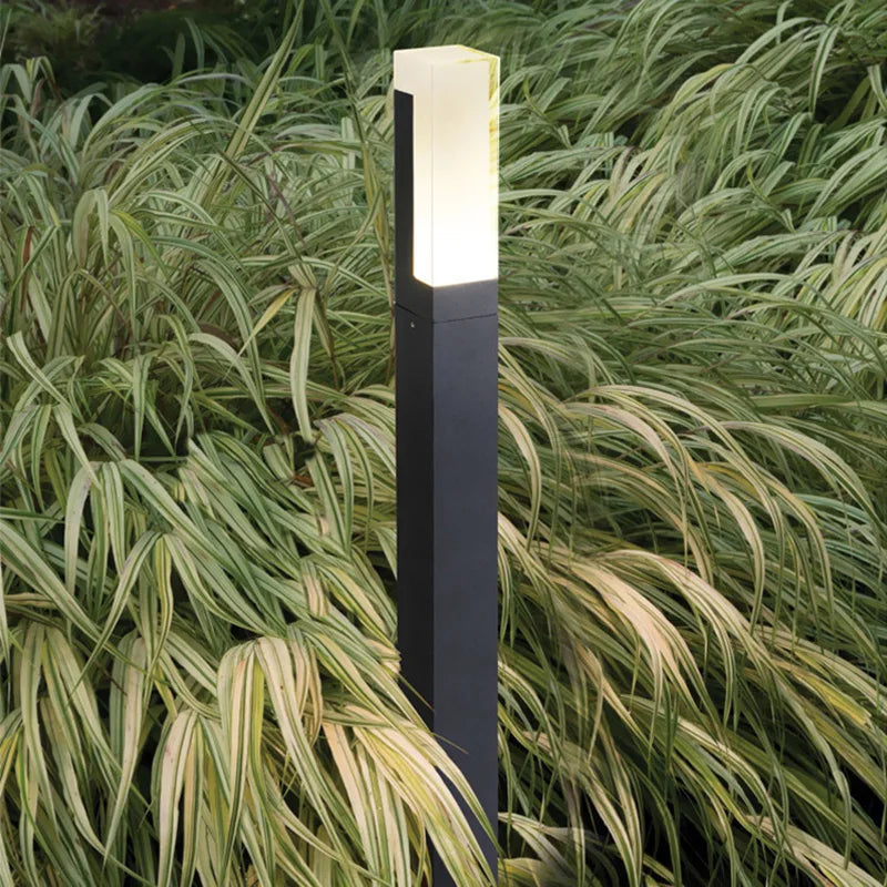 Extérieur étanche IP65 10 W LED nouvelle colonne en aluminium chemin de jardin carré paysage AC85-265 colonne lumineuse