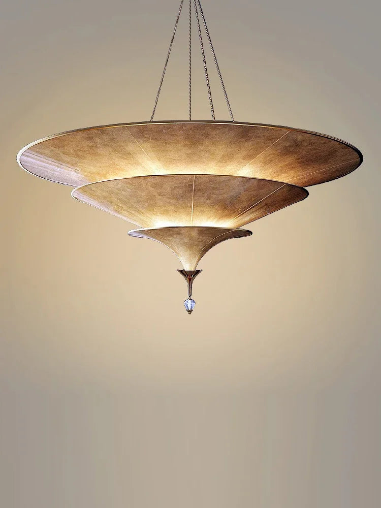suspension wabi sabi pour décoration intérieure asiatique élégante - vue 5 sur 9