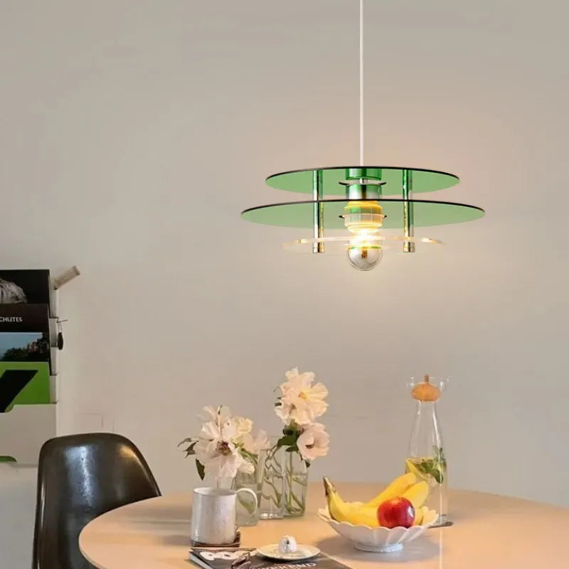 Suspension nordique LED avec soucoupe volante - vue 4 sur 9