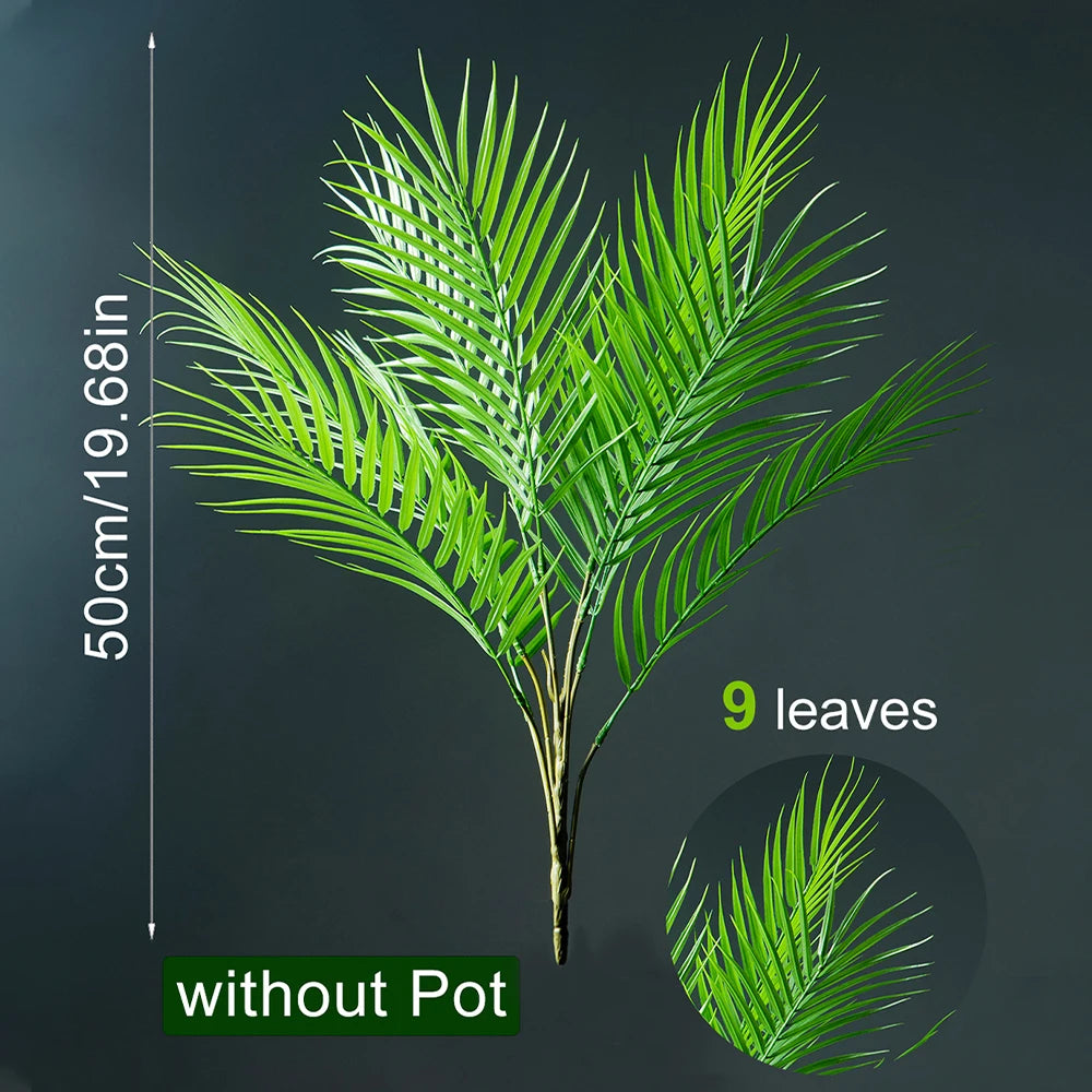plante tropicale artificielle grande taille pour décoration intérieure et extérieure - vue 7 sur 8