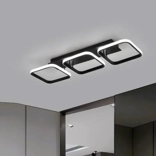 lustre moderne à leds pour décoration intérieure plafonniers - vue 5 sur 10