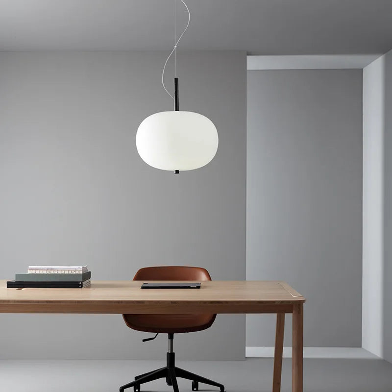 suspension design en verre pour intérieur moderne et élégant - vue 3 sur 12