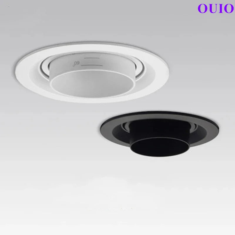 style 	 spots led zoom dimmable intégrés
