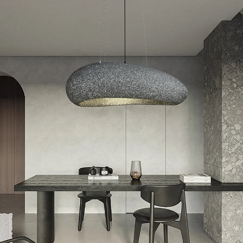 Nordique Wabi Sabi Restaurant LED Suspension Lumière Lustre Salon Lustre Cuisine Île Bar Café Loft Décor À La Maison Suspension - vue 3 sur 9