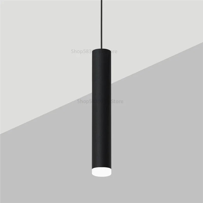 suspension moderne cylindrique pour décoration intérieure nordique - vue 11 sur 12
